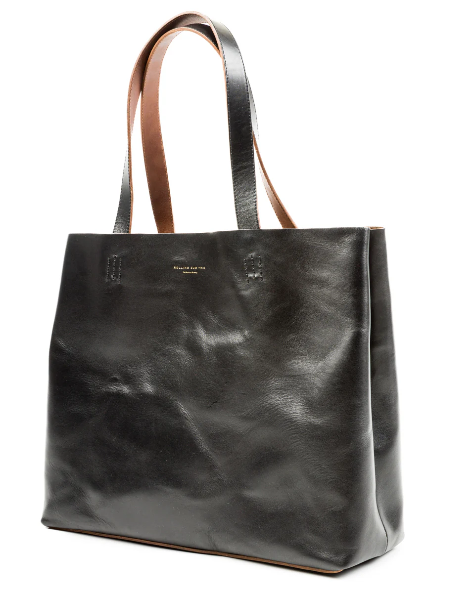 Box Tote Bag - Black Horse