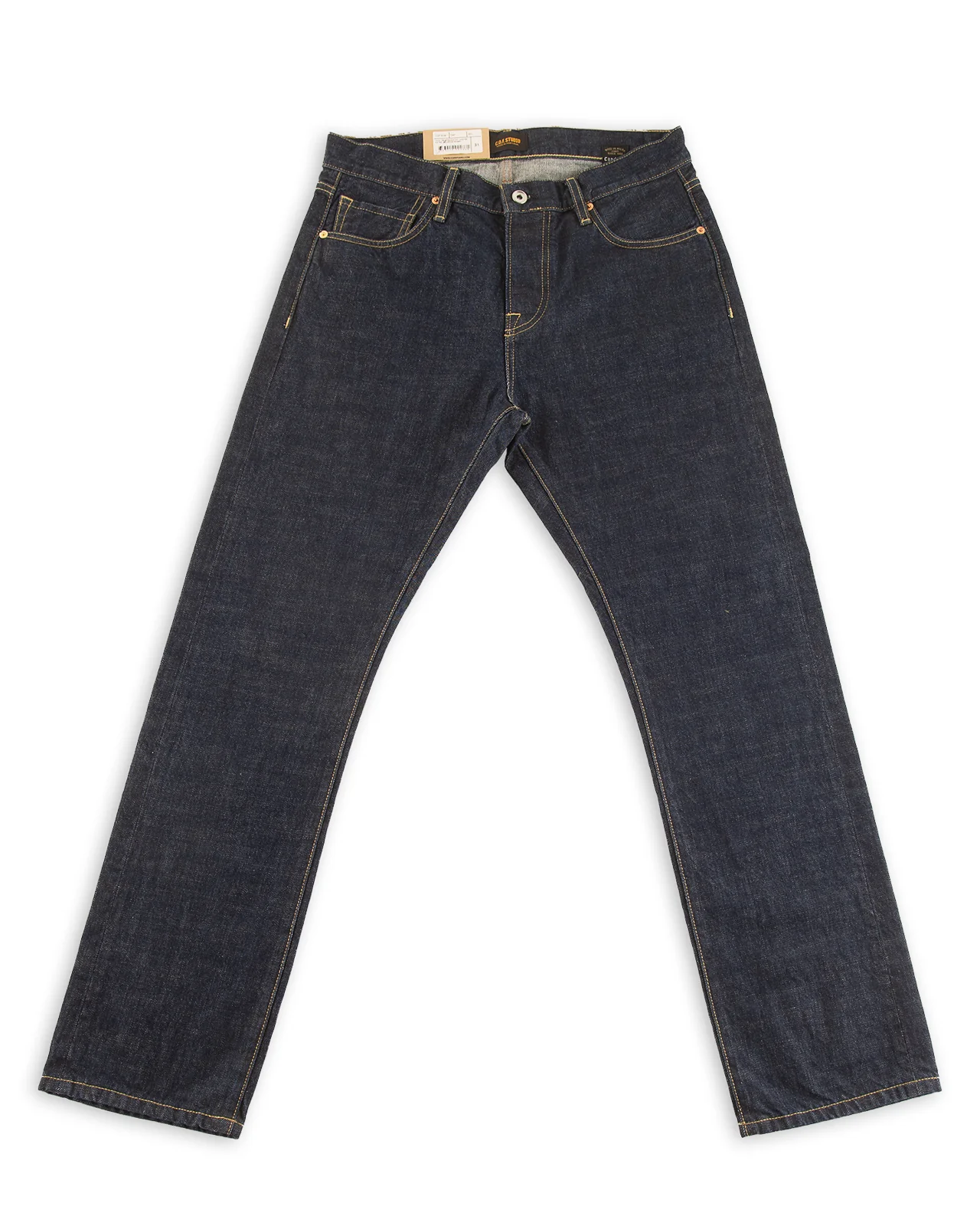 M8 Straight Fit - 14oz RG CO Deep Indigo Rinsed
