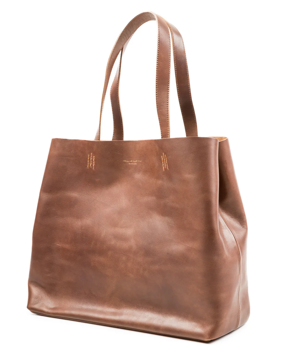 Box Tote Bag - Brown Horse