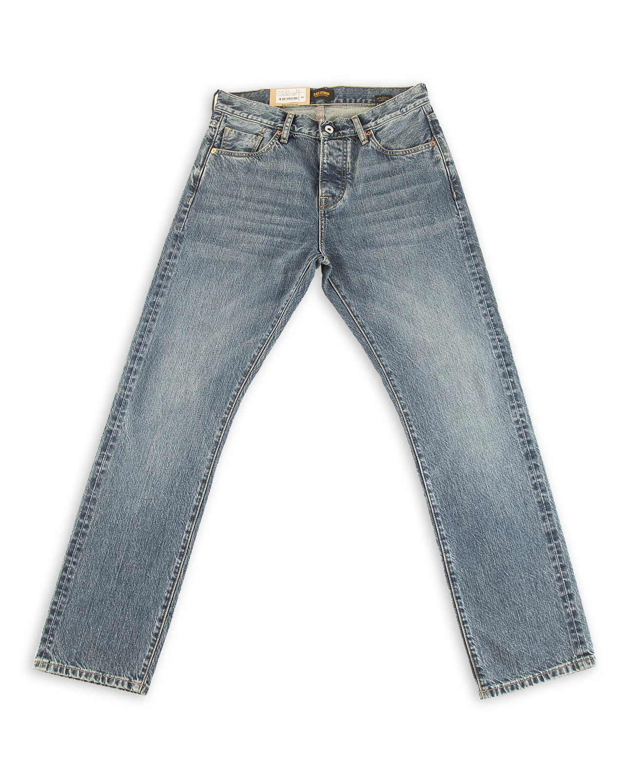 M8 Straight Fit - 14oz RG CO Indigo Authentic Aged