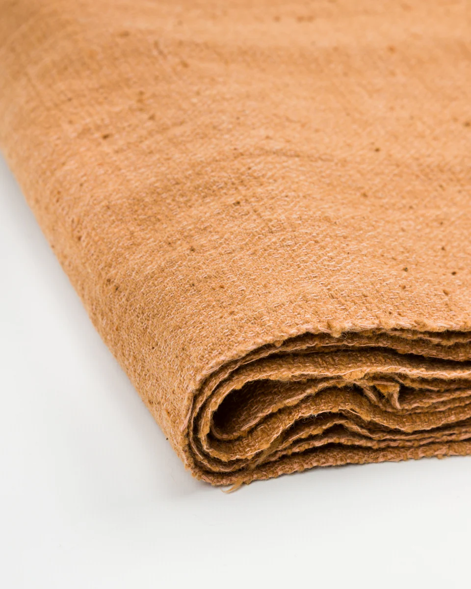 Handwoven Cotton Throw - Earthy Brown Large 4 Handwoven Cotton Throw - Earthy Brown Large