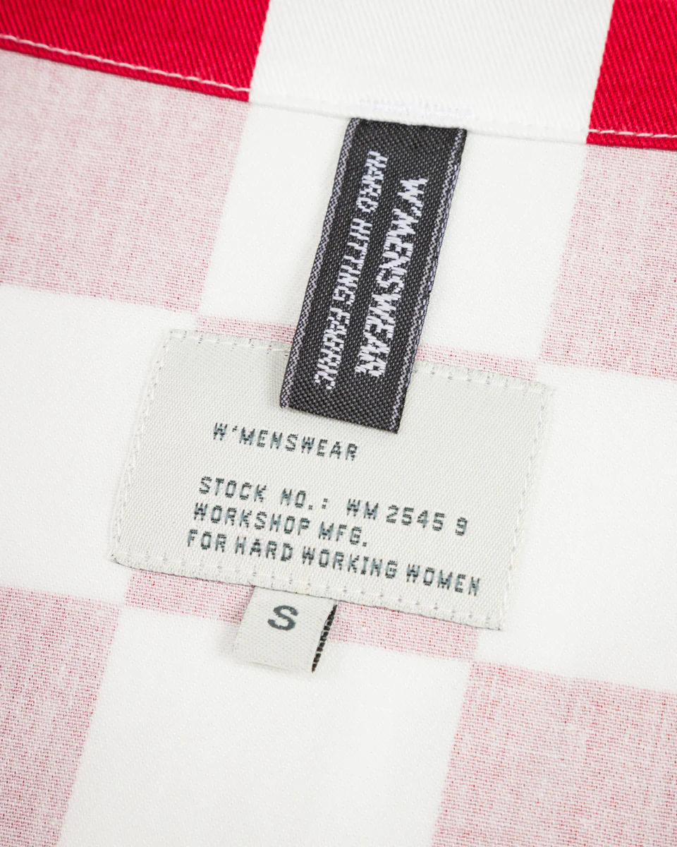 Mohom Shirt - Red Check 11 Mohom Shirt - Red Check