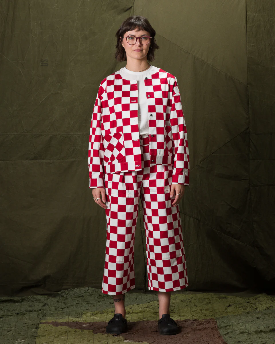 Mohom Shirt - Red Check 3 Mohom Shirt - Red Check