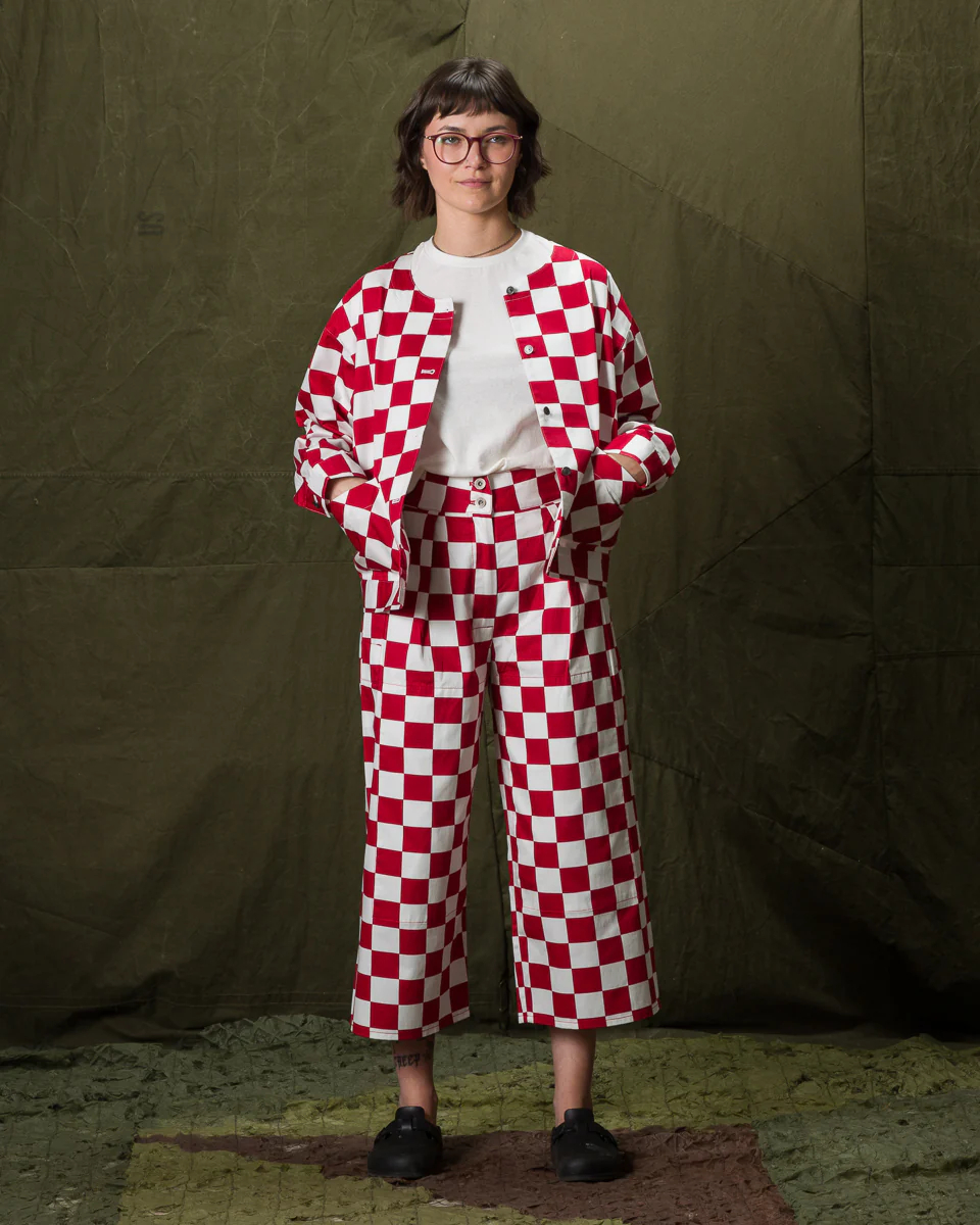 Mohom Shirt - Red Check 4 Mohom Shirt - Red Check