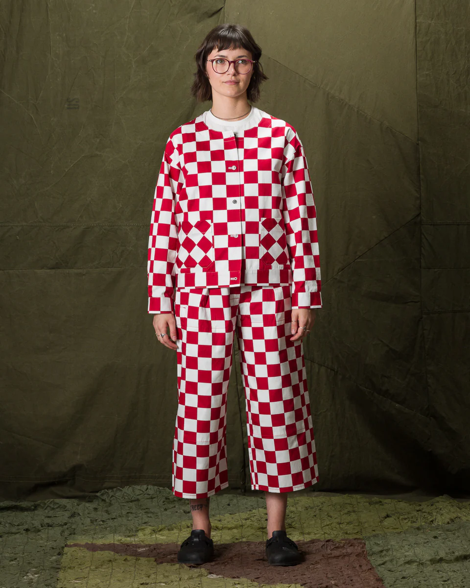 Mohom Shirt - Red Check 5 Mohom Shirt - Red Check