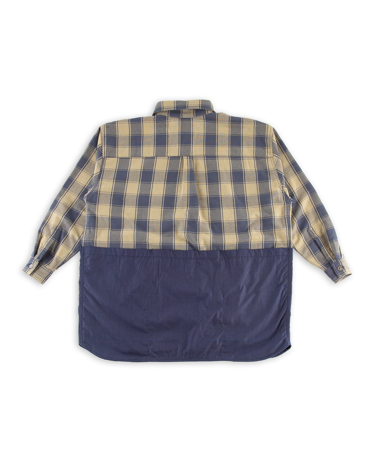 Mechanical Aid Shirt - Indigo Check 2 Mechanical Aid Shirt - Indigo Check