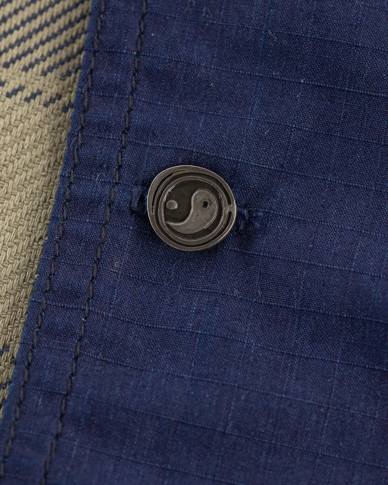 Mechanical Aid Shirt - Indigo Check 8 Mechanical Aid Shirt - Indigo Check