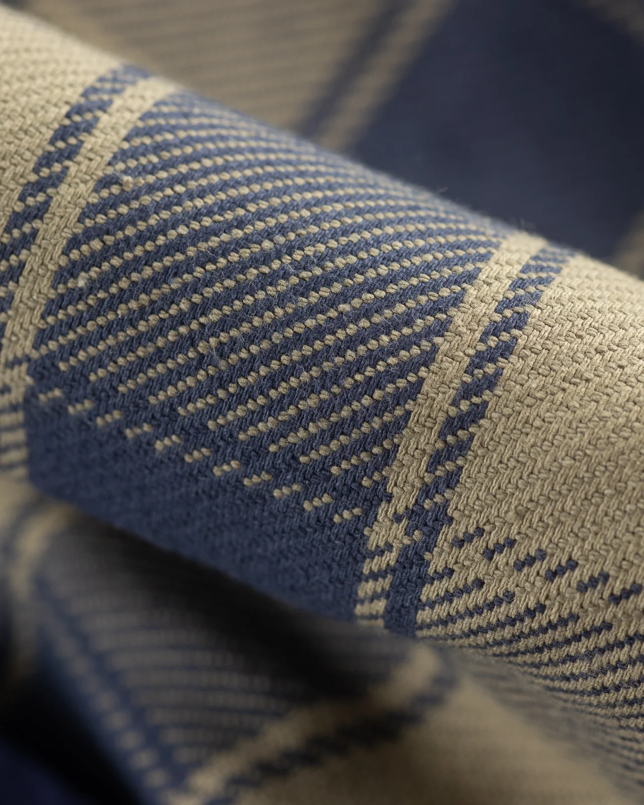 Mechanical Aid Shirt - Indigo Check 9 Mechanical Aid Shirt - Indigo Check
