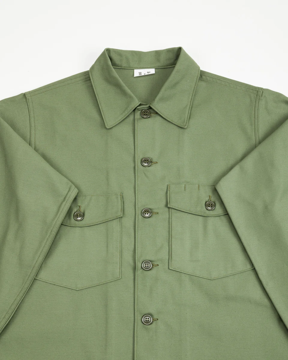 Shirt, Man's, Cotton, Sateen - OG-107 3 Shirt, Man's, Cotton, Sateen - OG-107