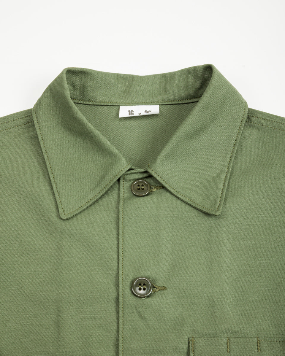 Shirt, Man's, Cotton, Sateen - OG-107 4 Shirt, Man's, Cotton, Sateen - OG-107