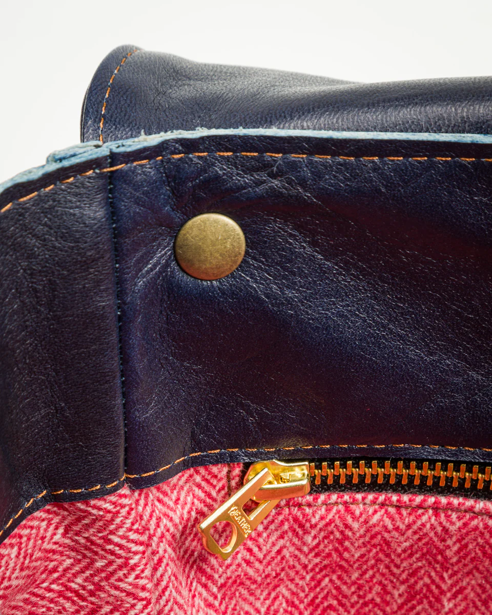 Small Mail Bag - Indigo Horse (BG-10-S) 14 Small Mail Bag - Indigo Horse (BG-10-S)
