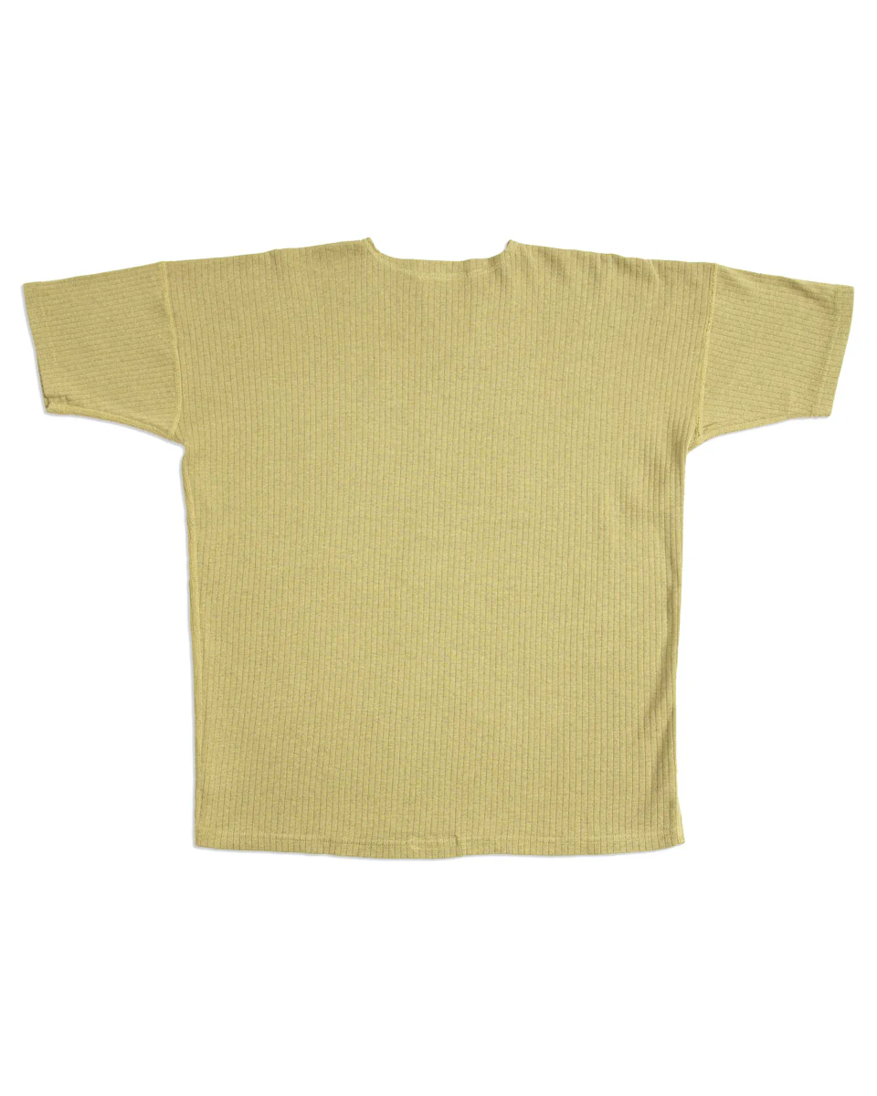 Extra Cotton Rib Crewneck S/S - Olive 2 Extra Cotton Rib Crewneck S/S - Olive