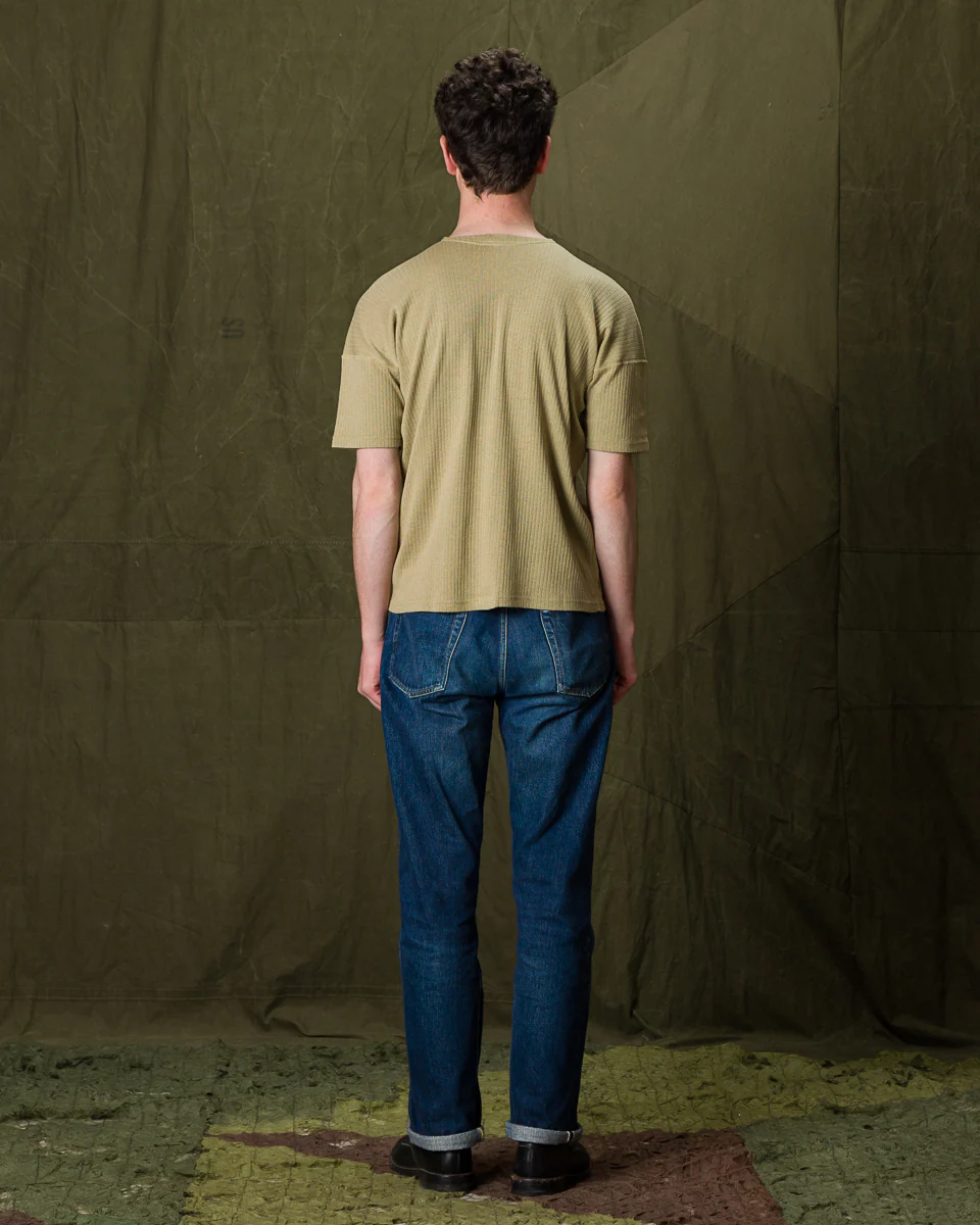 Extra Cotton Rib Crewneck S/S - Olive 5 Extra Cotton Rib Crewneck S/S - Olive
