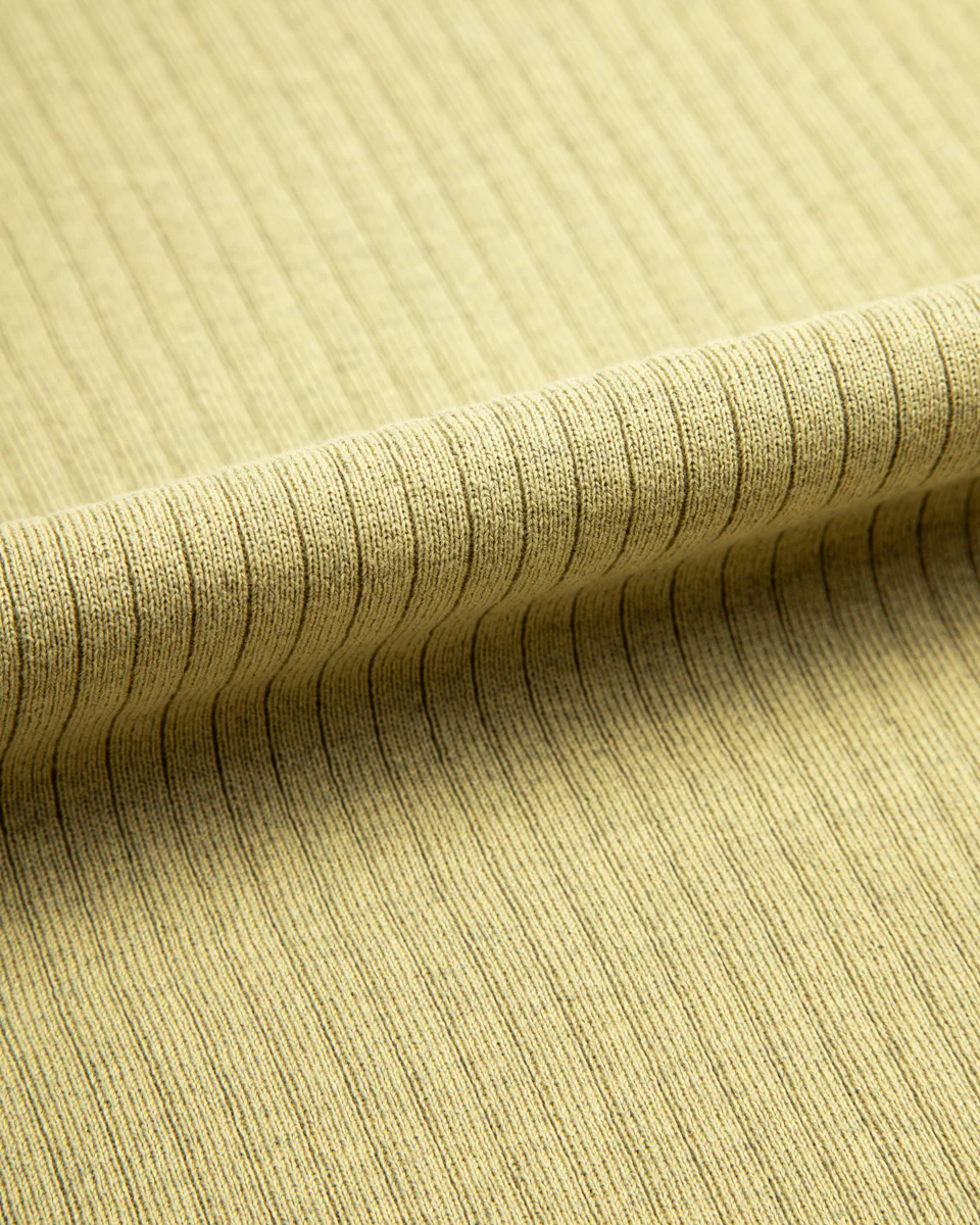 Extra Cotton Rib Crewneck S/S - Olive 9 Extra Cotton Rib Crewneck S/S - Olive