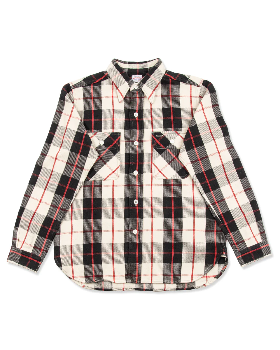 Flannel Shirt (B) - Black O/W 1 Flannel Shirt (B) - Black O/W