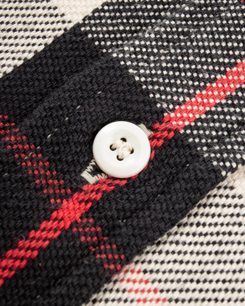 Flannel Shirt (B) - Black O/W 5 Flannel Shirt (B) - Black O/W