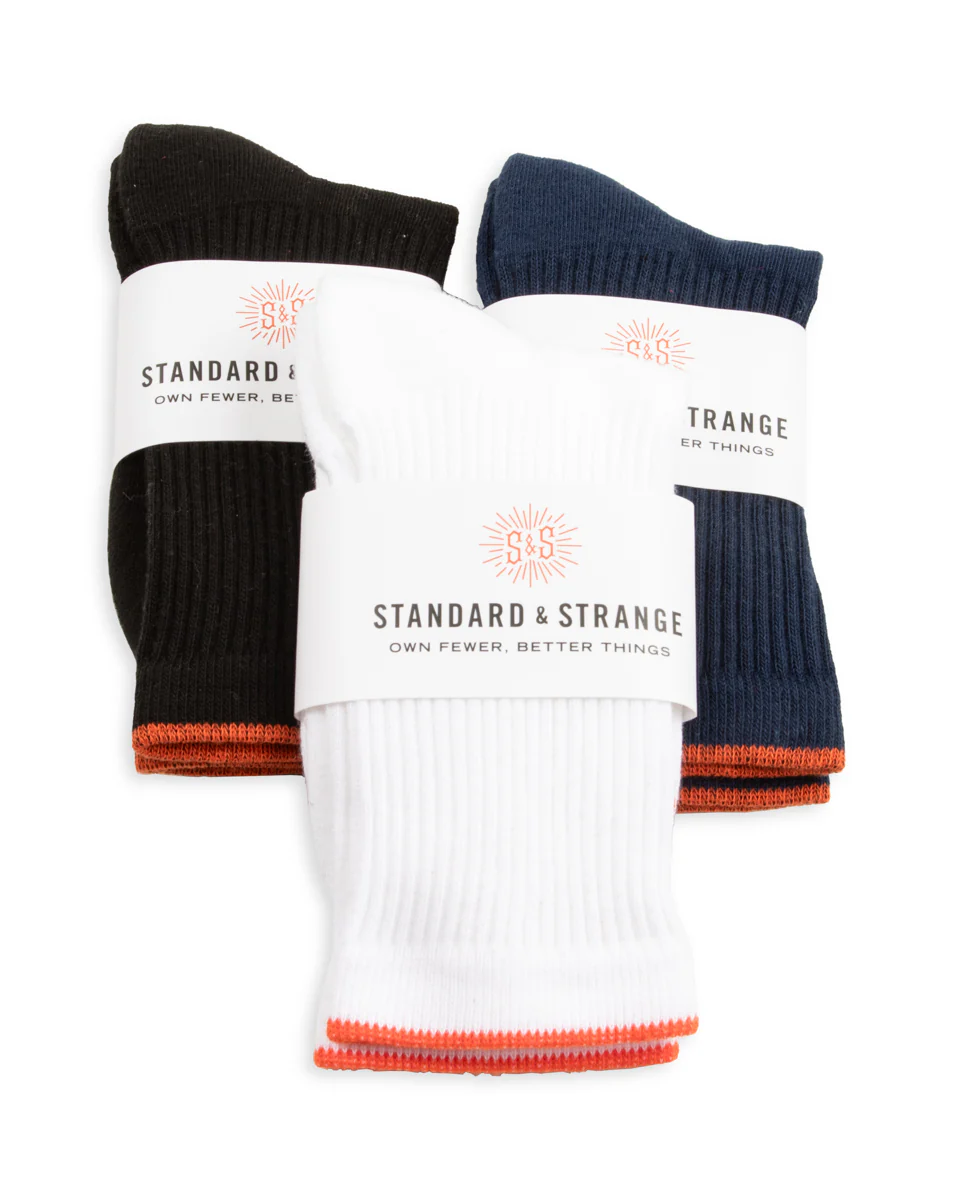 S&S Standard Sock - Black 3 S&S Standard Sock - Black