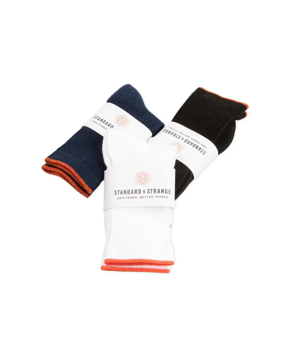S&S Standard Sock - Black 4 S&S Standard Sock - Black